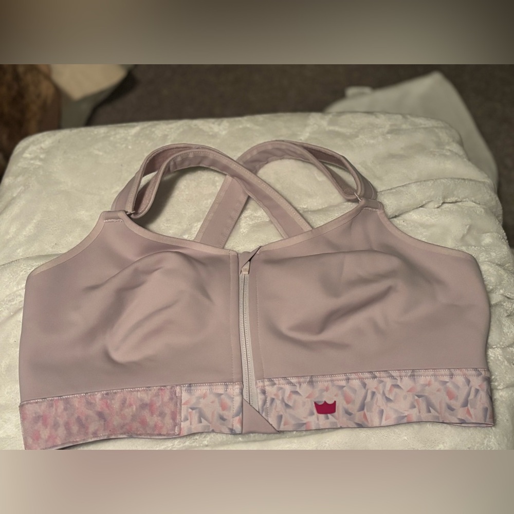 Shefit mauve ultimate sports bra 3Luxe